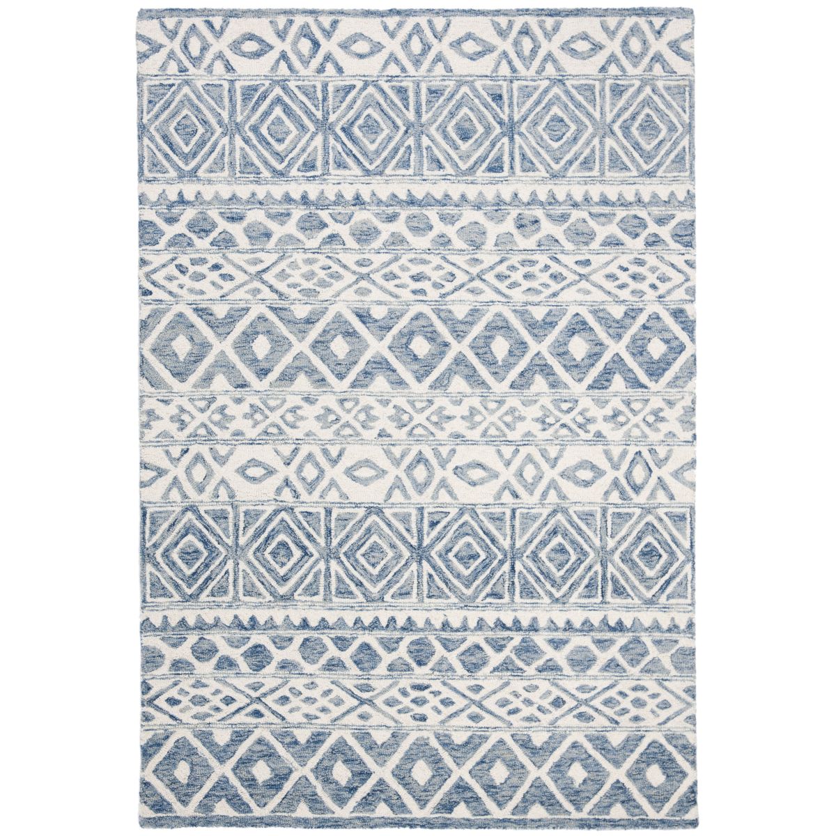 Theresa Rug | Lauren Ralph Lauren - LRL6650 - Ivory / Blue