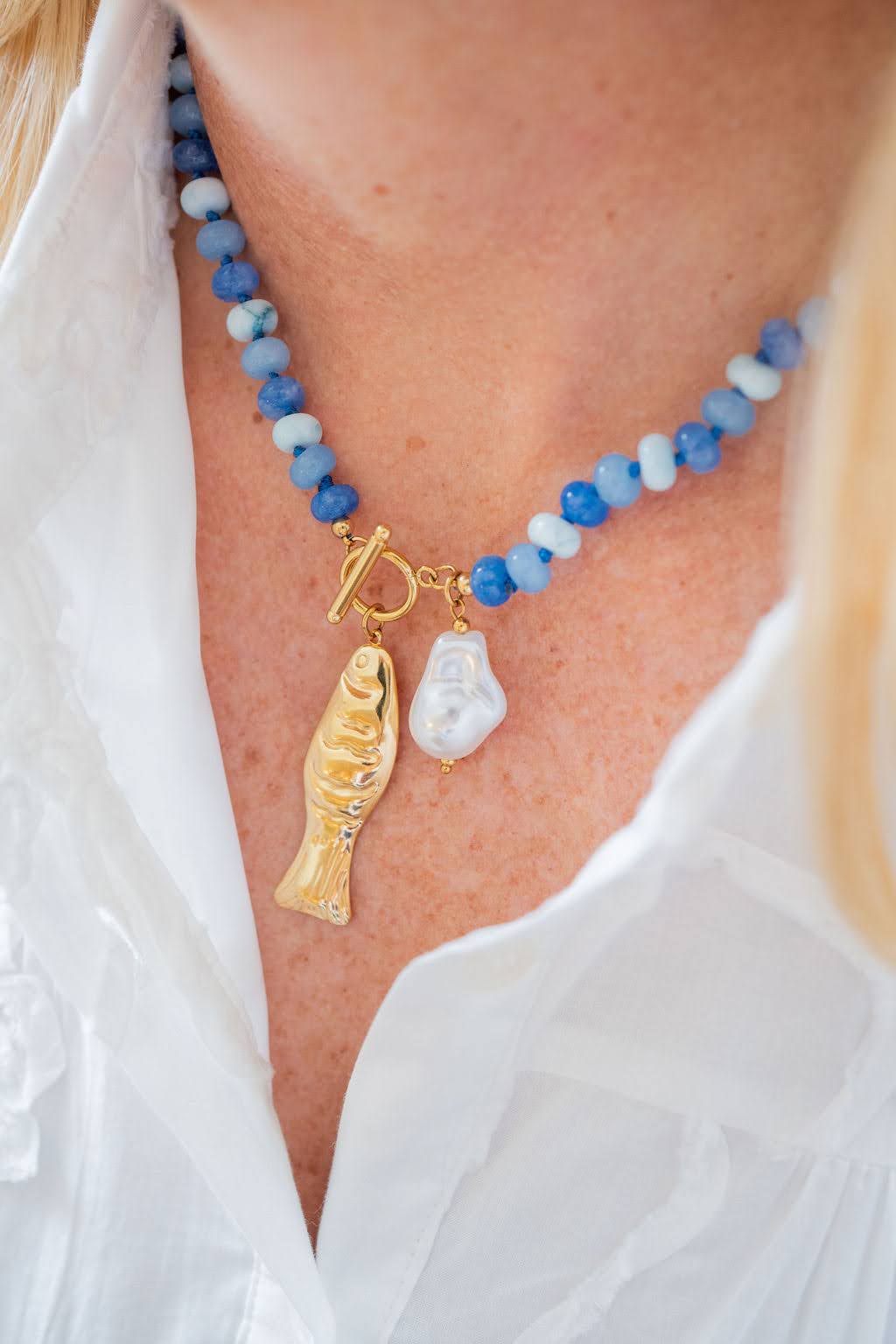 Macie Beaded Necklace