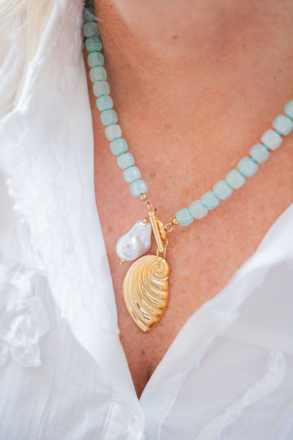 Macie Beaded Necklace