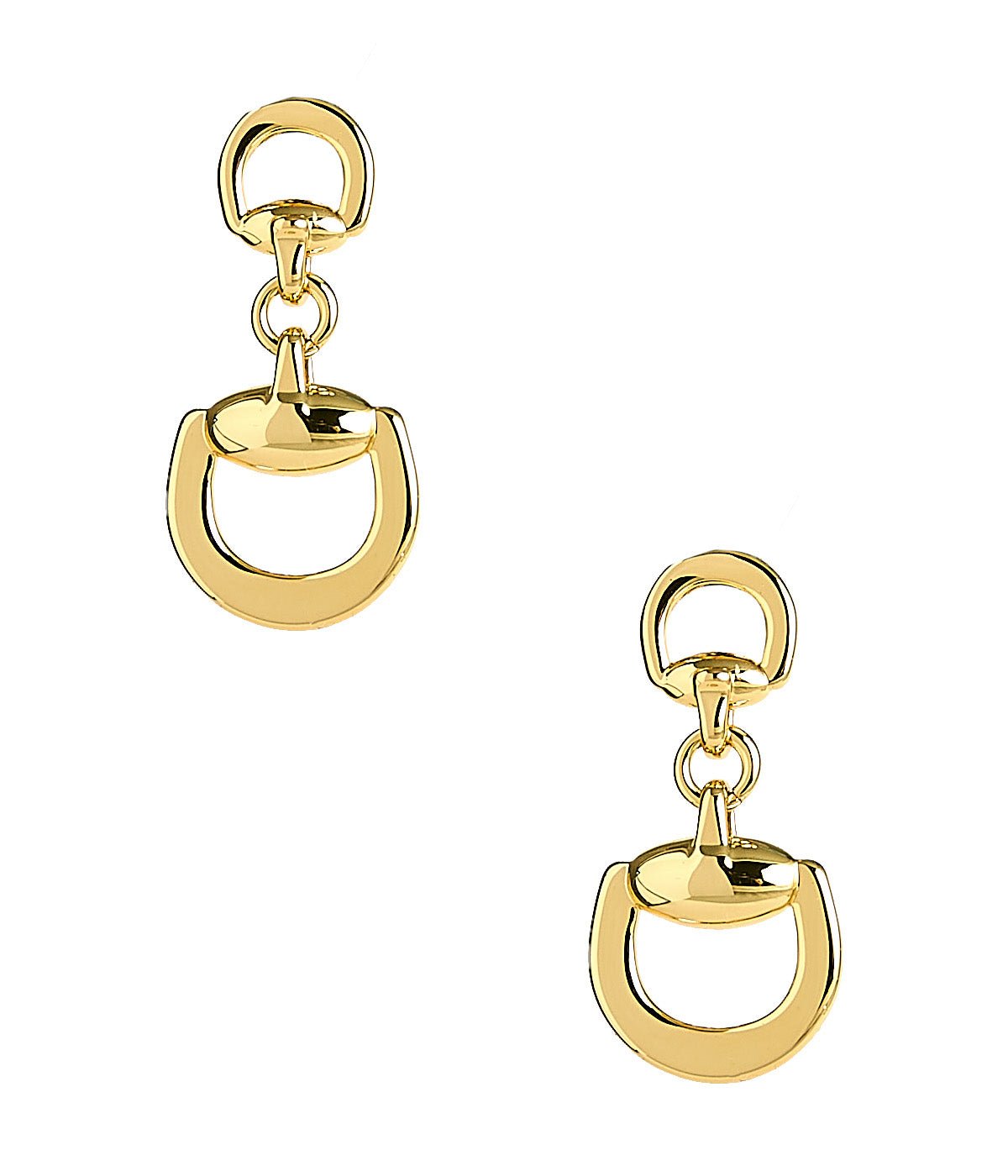 Mini Horsebit - Gold Earring