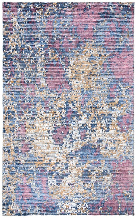 Mirage 732 Rug | Safavieh - MIR732N - Navy / Rust