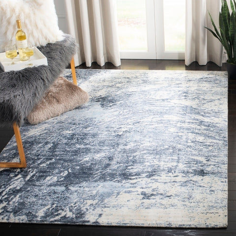 Mirage 756 Rug | Safavieh MIR756M - Blue / Ivory