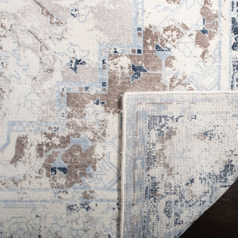 Mirage 976 Rug | Safavieh MIR976M - Blue / Creme