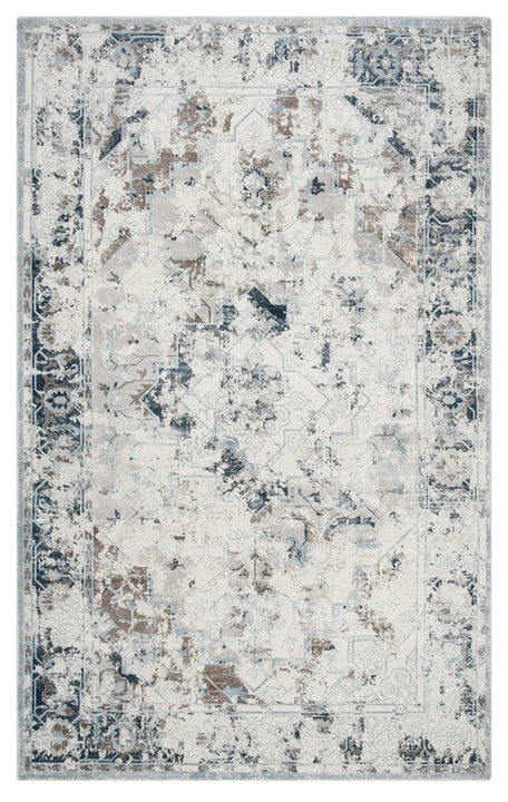 Mirage 976 Rug | Safavieh MIR976M - Blue / Creme