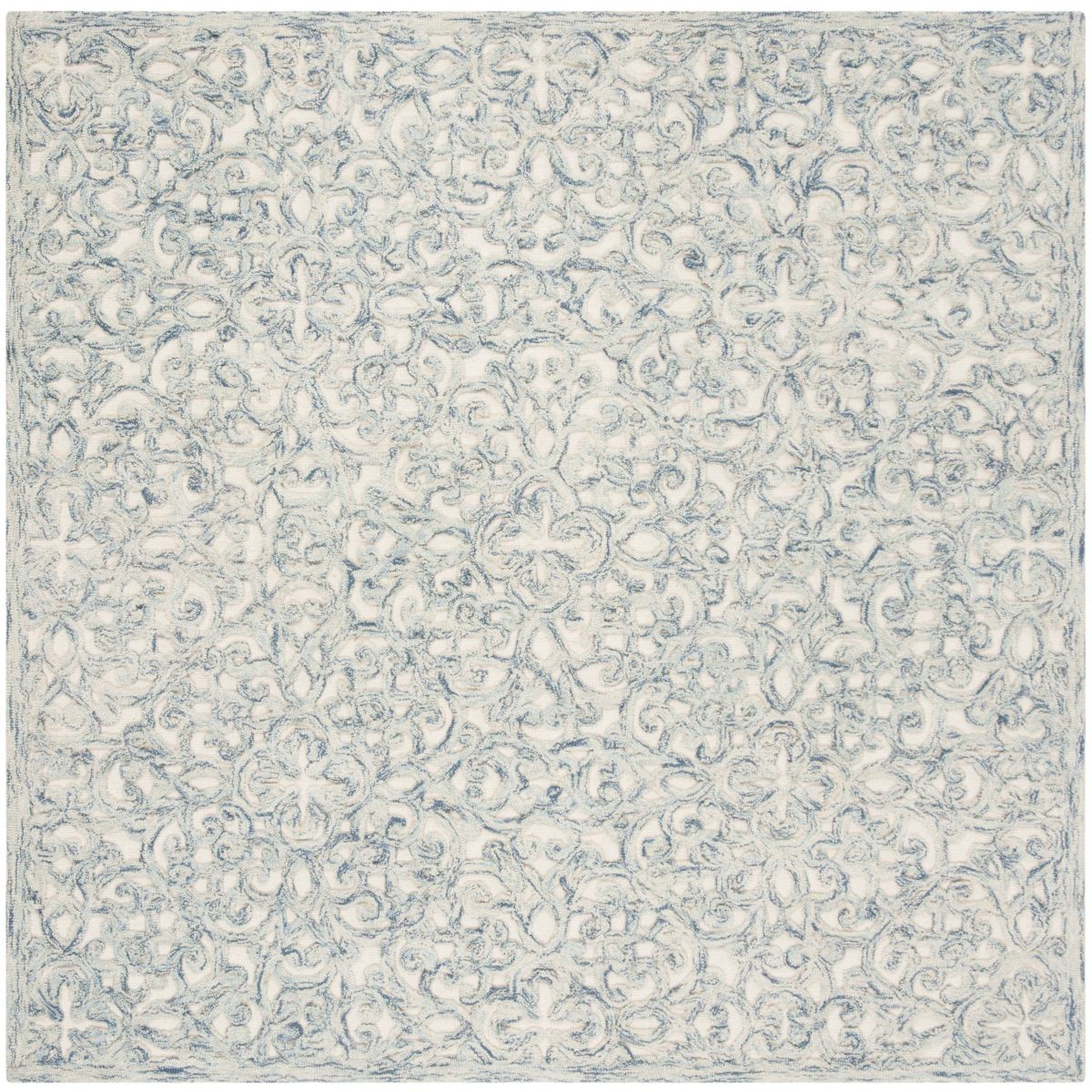 Martha Stewart 3513 Rug | Martha Stewart - MSR3513 - Blue / Ivory 9' X 12'