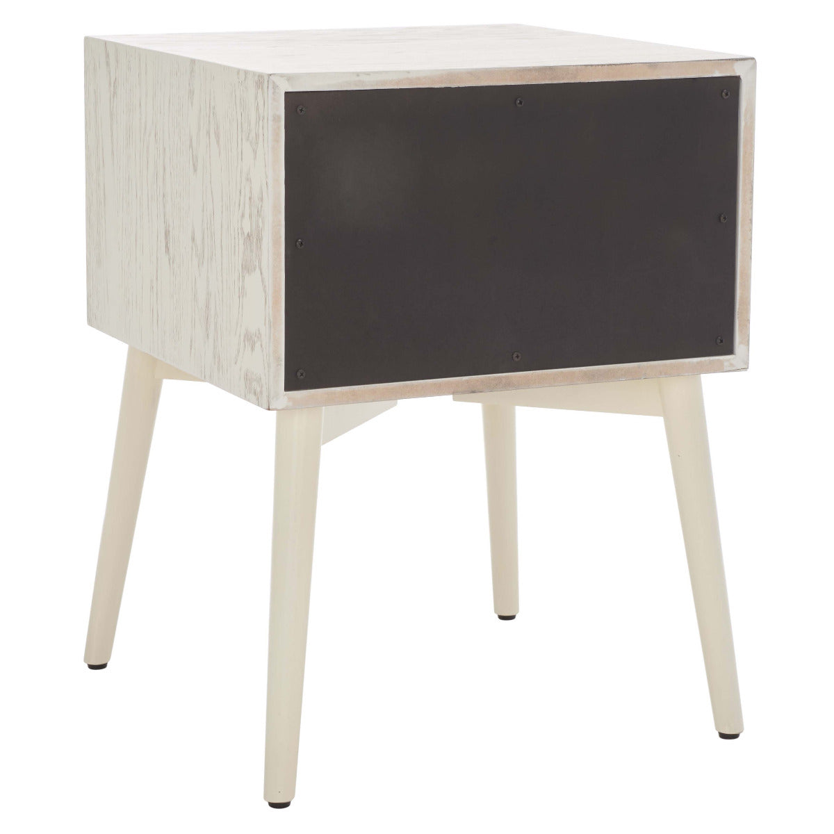 Scully 2 Drawer Nightstand | Safavieh - White Wash /Gold