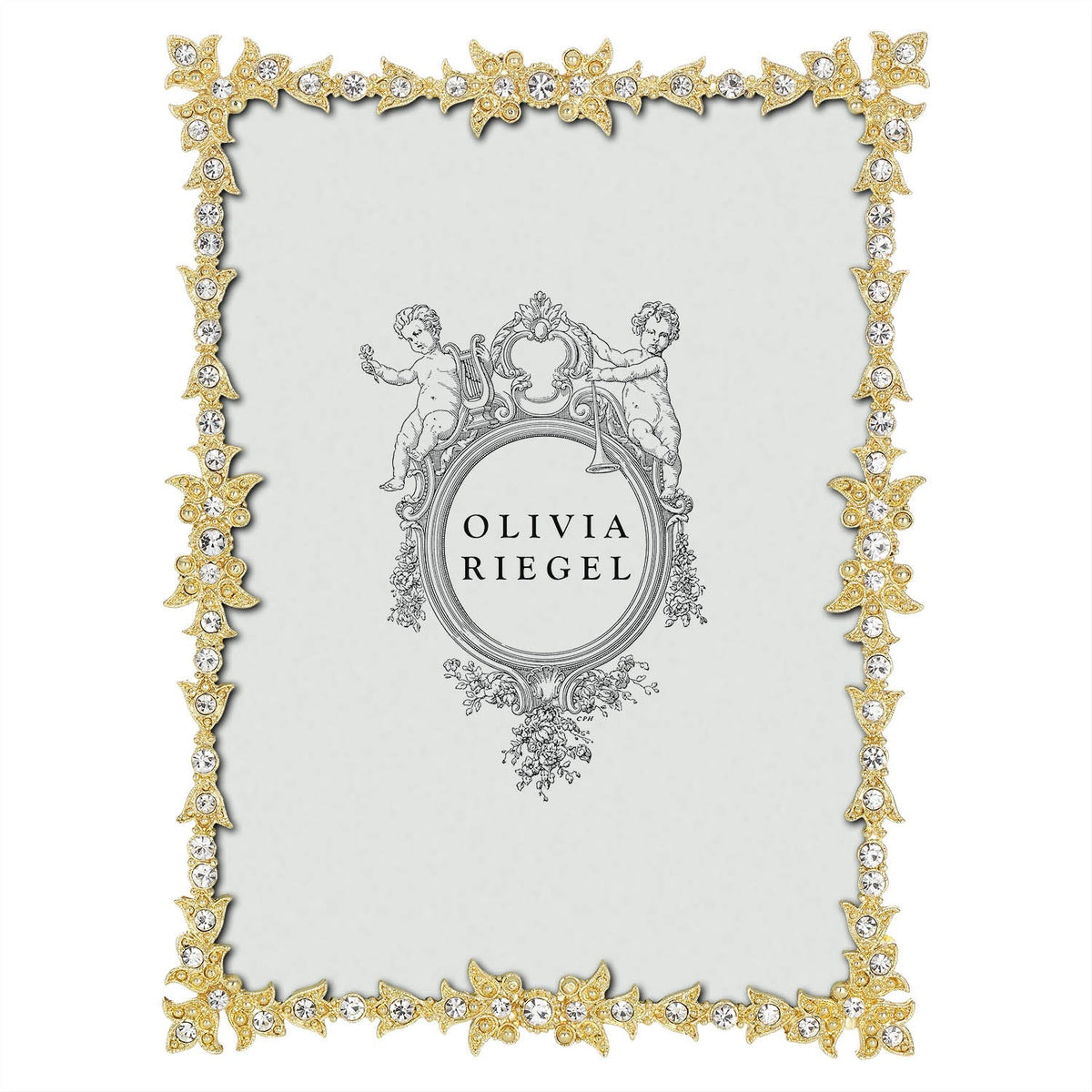 Luxembourg 5" x 7" Picture Frame, Gold