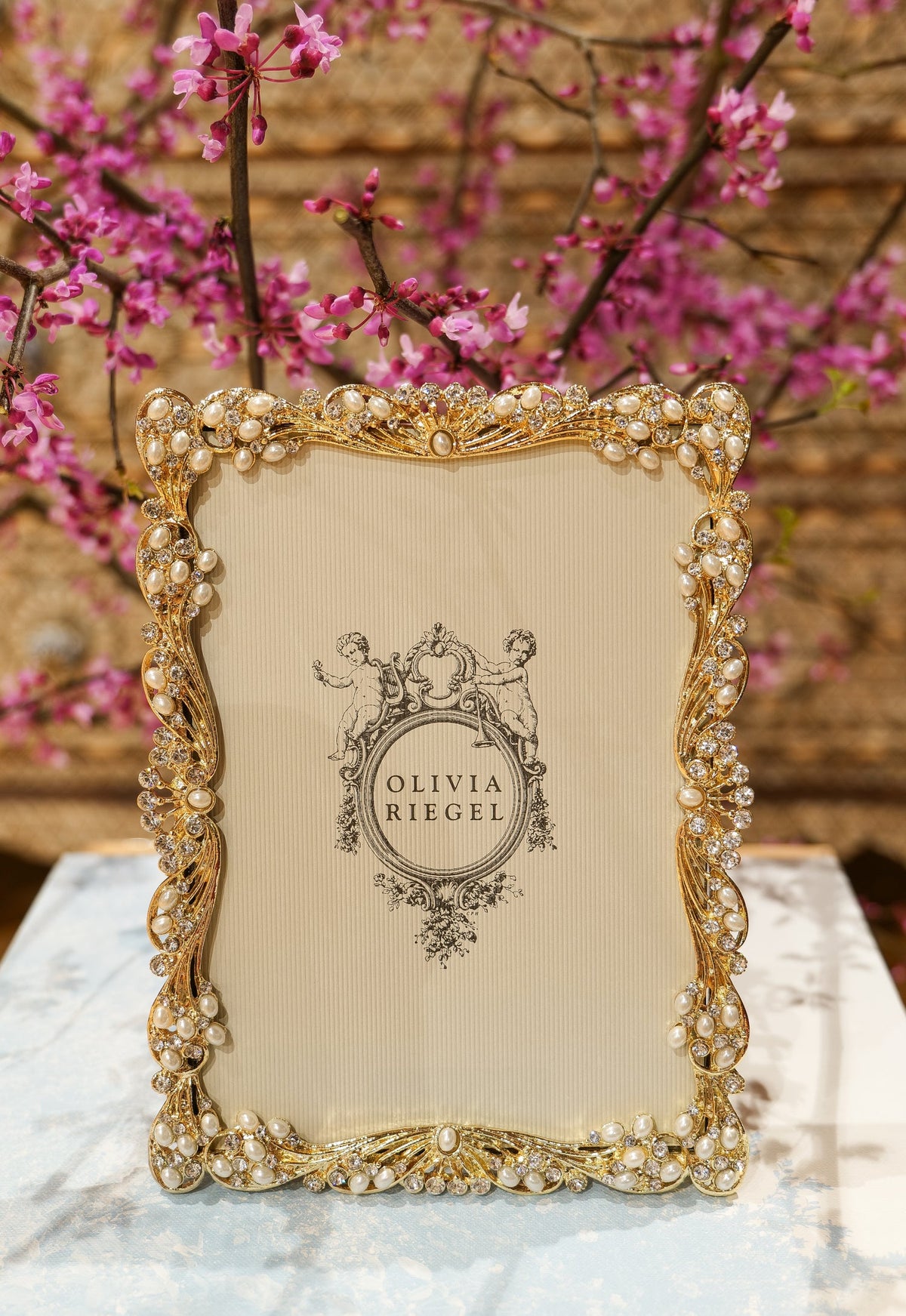 Audrey 5" x 7" Picture Frame, Gold