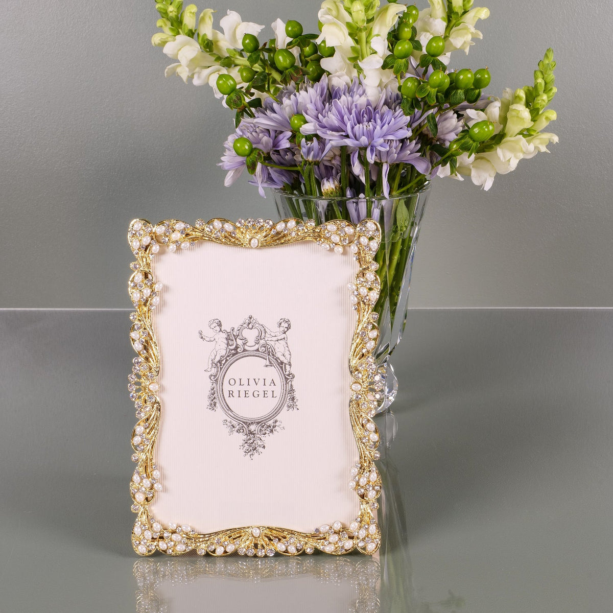Audrey 5" x 7" Picture Frame, Gold