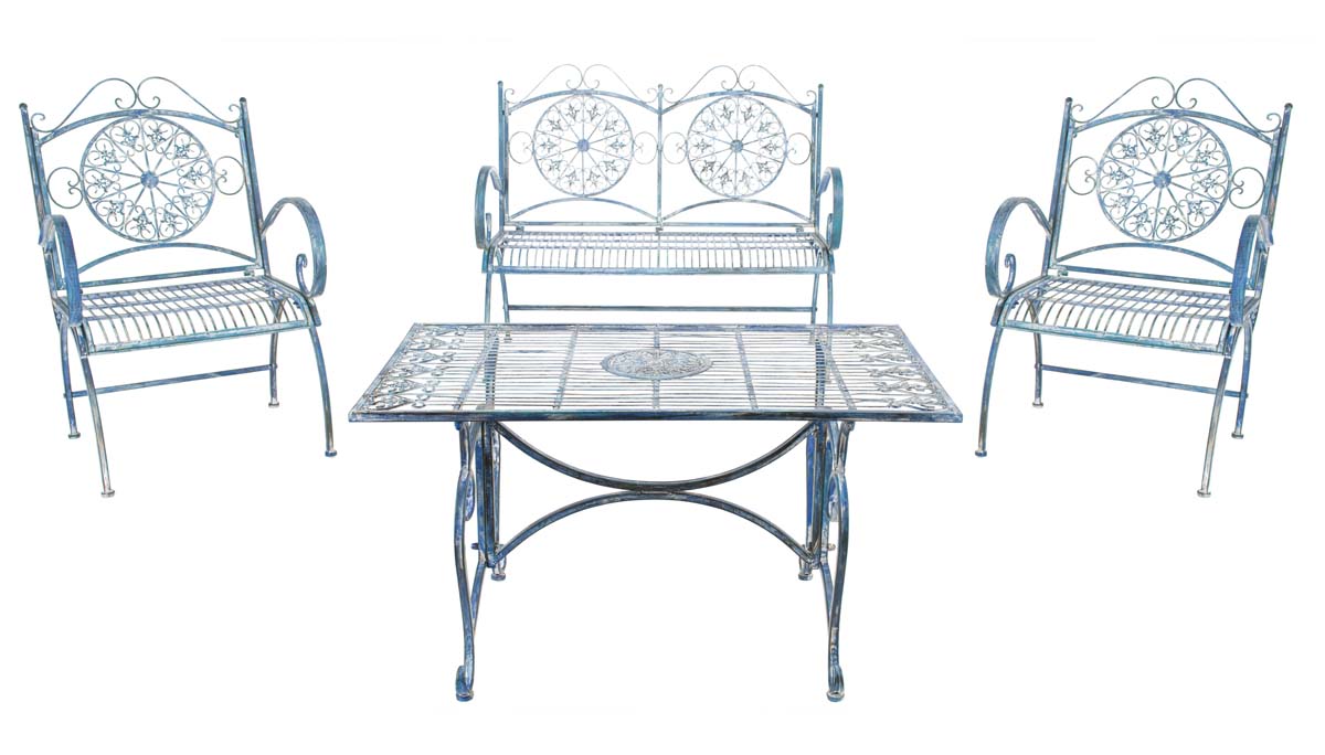 Safavieh Sophie 4 Piece Set - Antique Blue