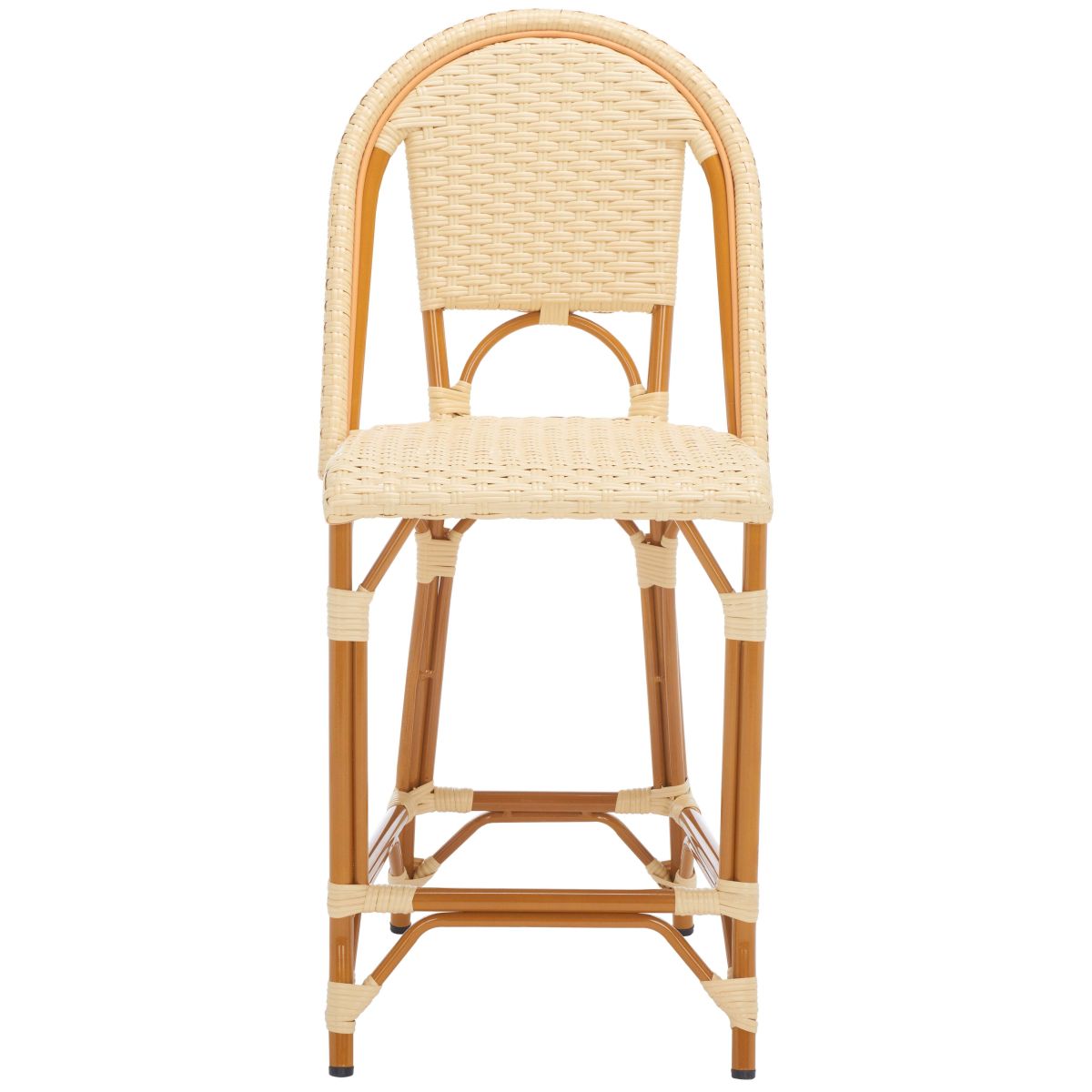 California Counter Stool | Safavieh - PAT7532 - Natural 