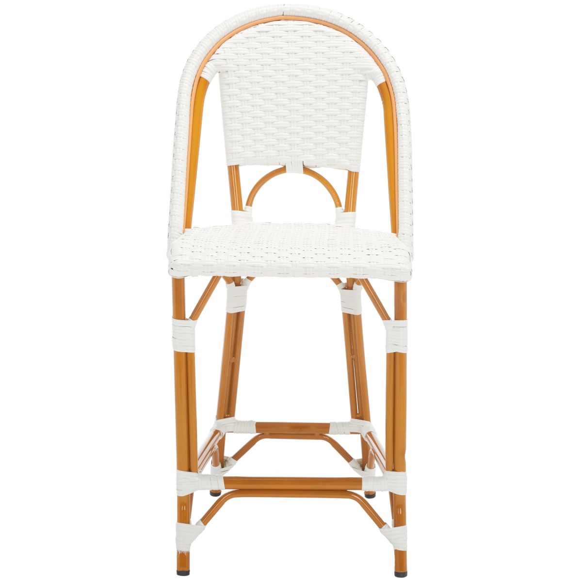 California Counter Stool | Safavieh - PAT7532 - White 