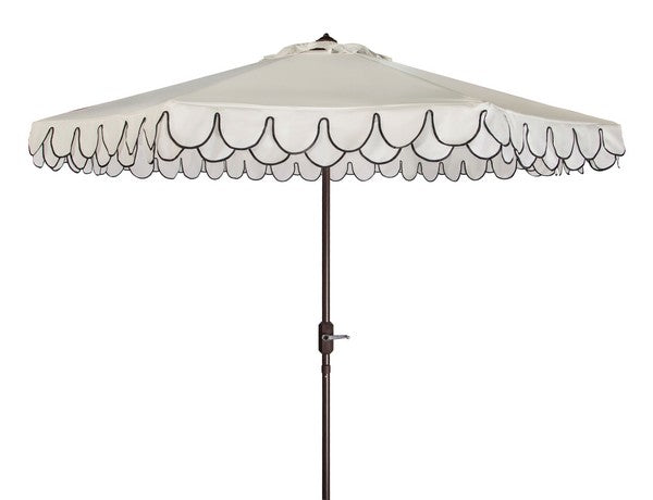 elegant-valance-11ft-rnd-umbrella-safavieh-pat8106-Ivory/Black