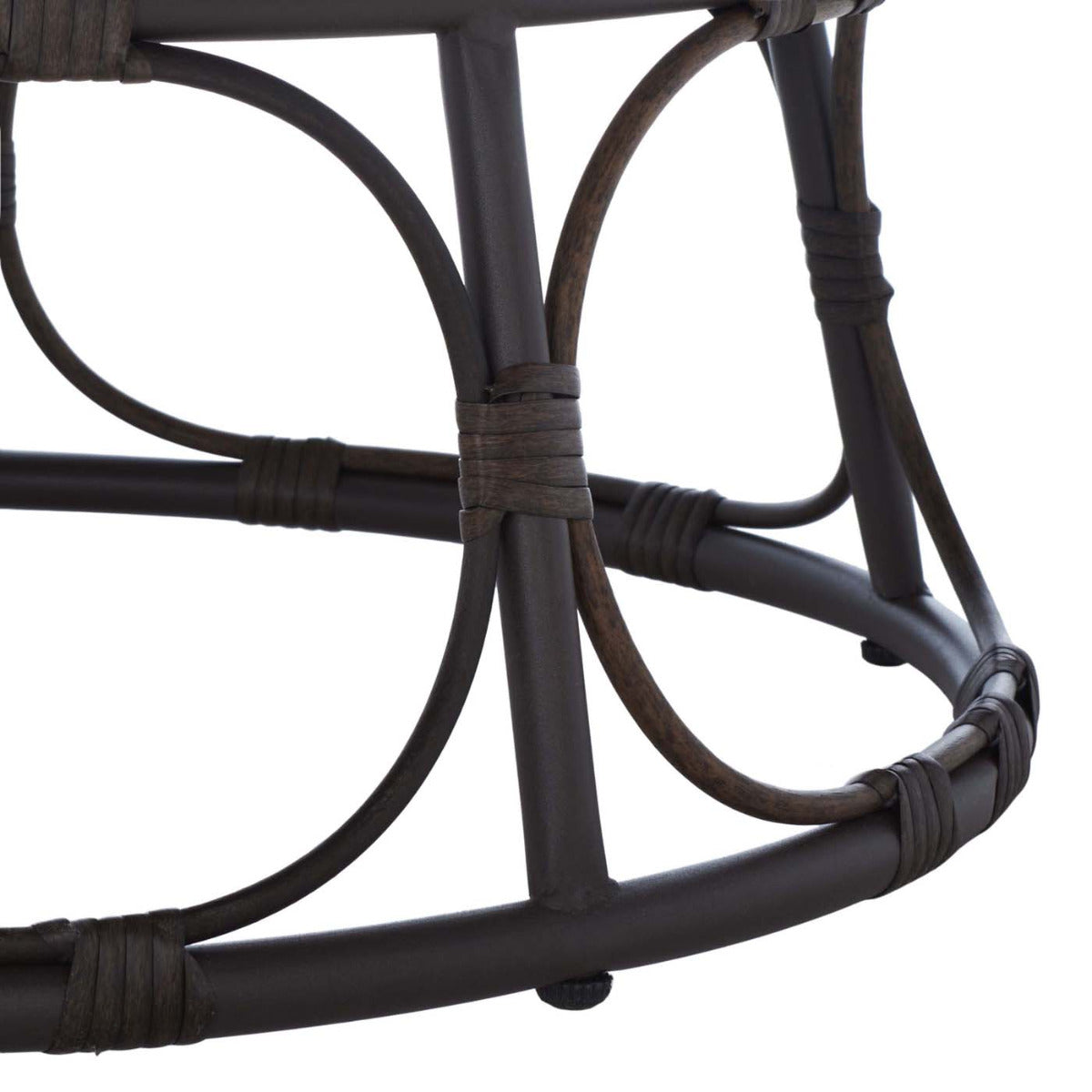 Safavieh Kiraya Papasan Chair , PAT9041 - Brown / Grey