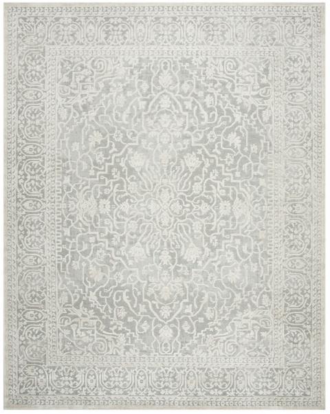 Safavieh Reflection 670 Rug, RFT670 - Light Grey / Cream