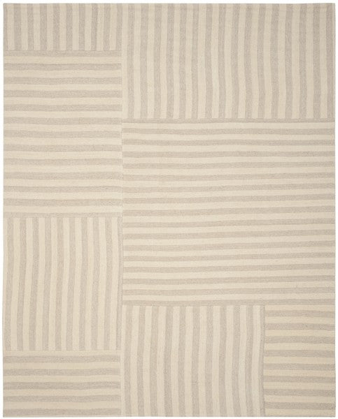 Canyon Stripe Patch 2867 Rug | Ralph Lauren - RLR2867 - Dune