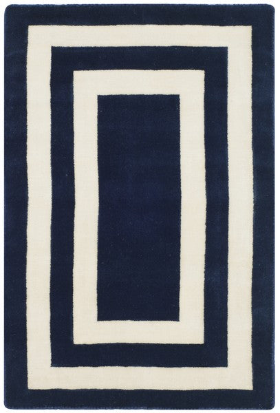 Fitzgerald Border 4151 Rug | Ralph Lauren - RLR4151 - Midnight