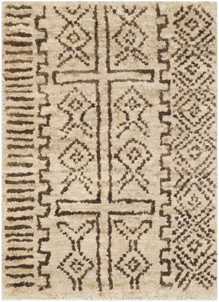 Kenya 5112 Rug | Ralph Lauren - RLR5112 - Cream / Chocolate