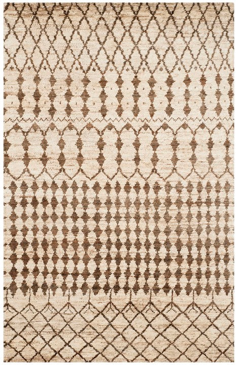 Rhodes 5114 Rug | Ralph Lauren - RLR5114 - Cream / Chocolate