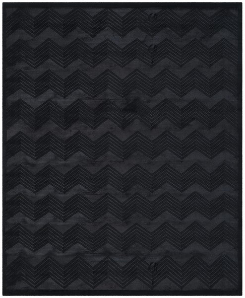 Monroe Chevron 6725 Rug | Ralph Lauren - RLR6725 - Onyx