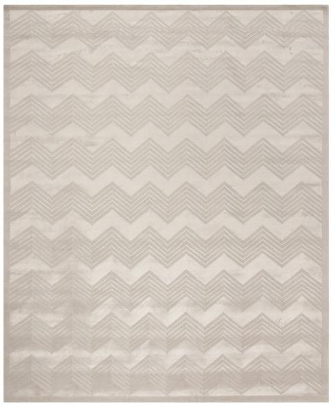 Monroe Chevron 6725 Rug | Ralph Lauren - RLR6725 - Sterling