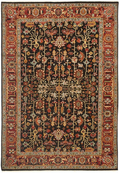 Wexford 7611 Rug | Ralph Lauren - RLR7611 - Antique Brown