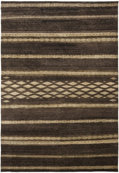 Nairobi Stripe 7731 Rug | Ralph Lauren - RLR7731 - Safari Brown