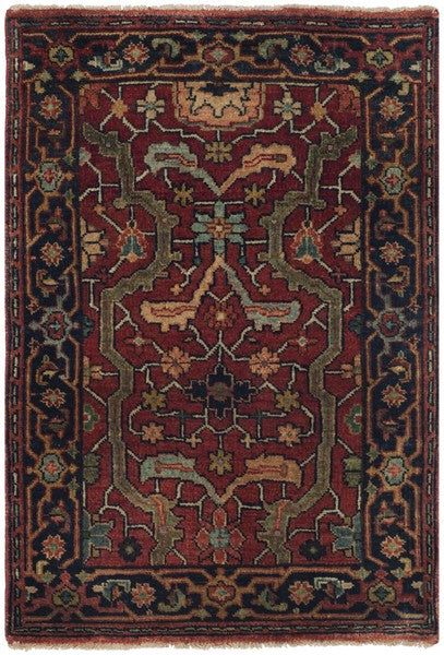 Richmond 9551 Rug | Ralph Lauren - RLR9551 - Vintage Red