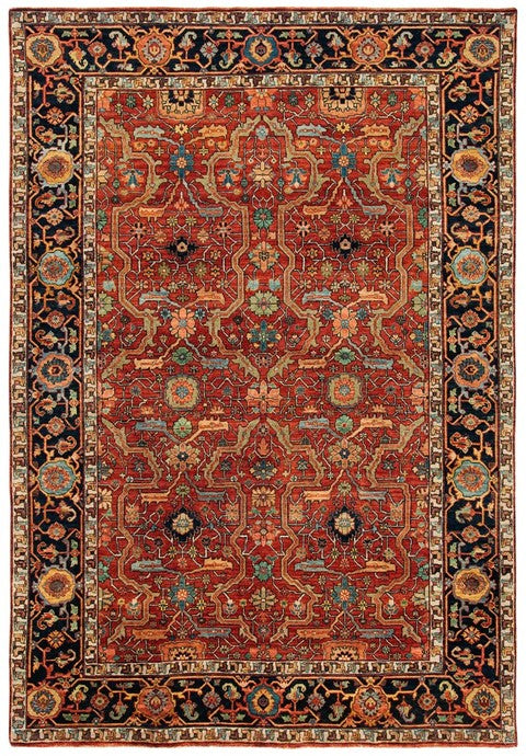 Richmond 9551 Rug | Ralph Lauren - RLR9551 - Vintage Red