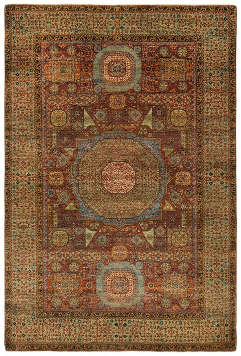 Lourens 9552 Rug | Ralph Lauren - RLR9552 - Madder Red