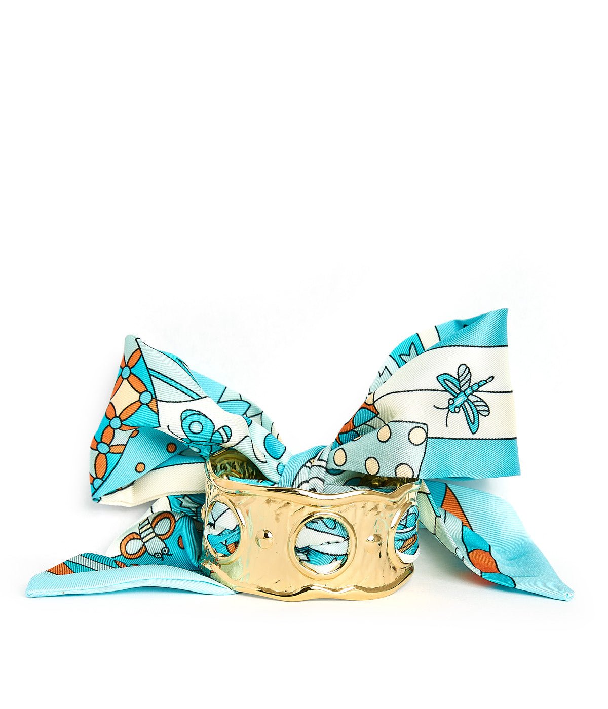 Scalloped Scarf Cuff - Wren