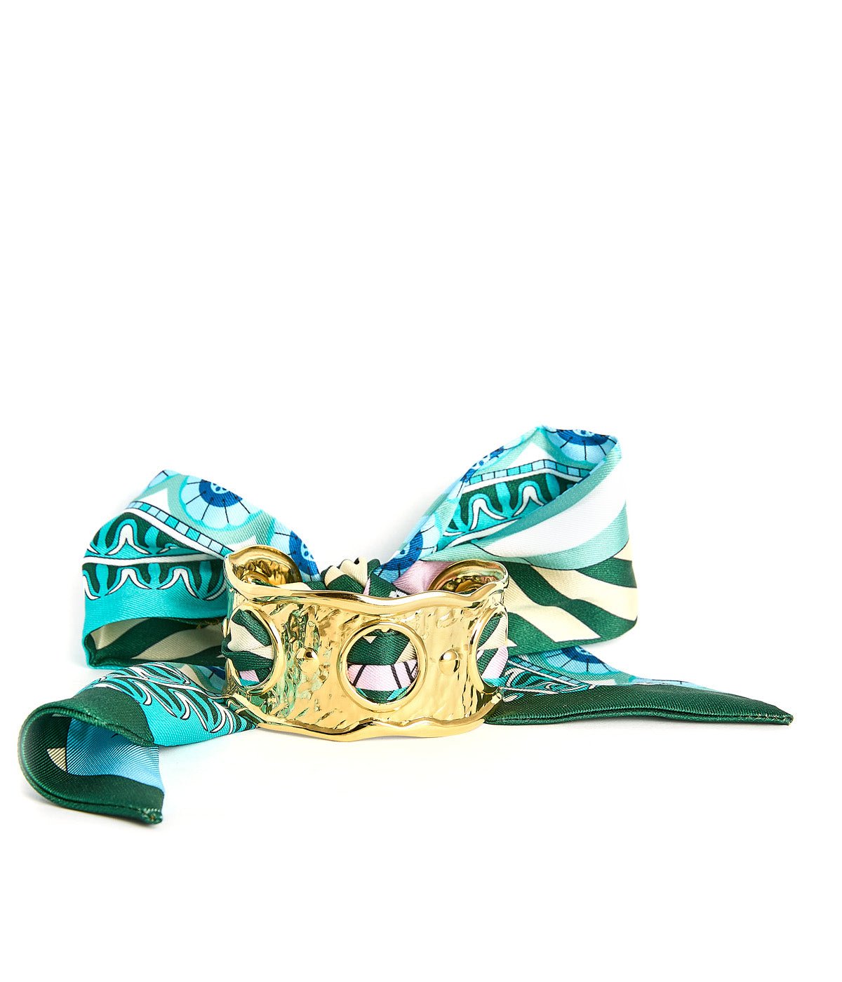 Scalloped Scarf Cuff - Wren