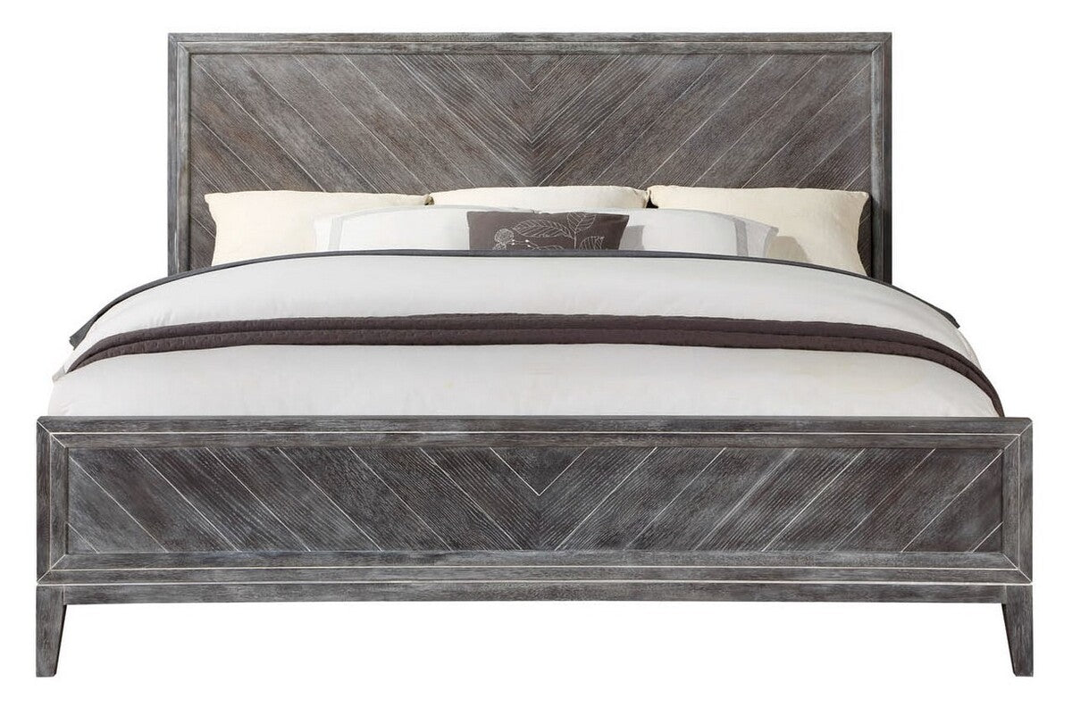 Safavieh Couture Almira Wood Bed, SFV4116 - Grey