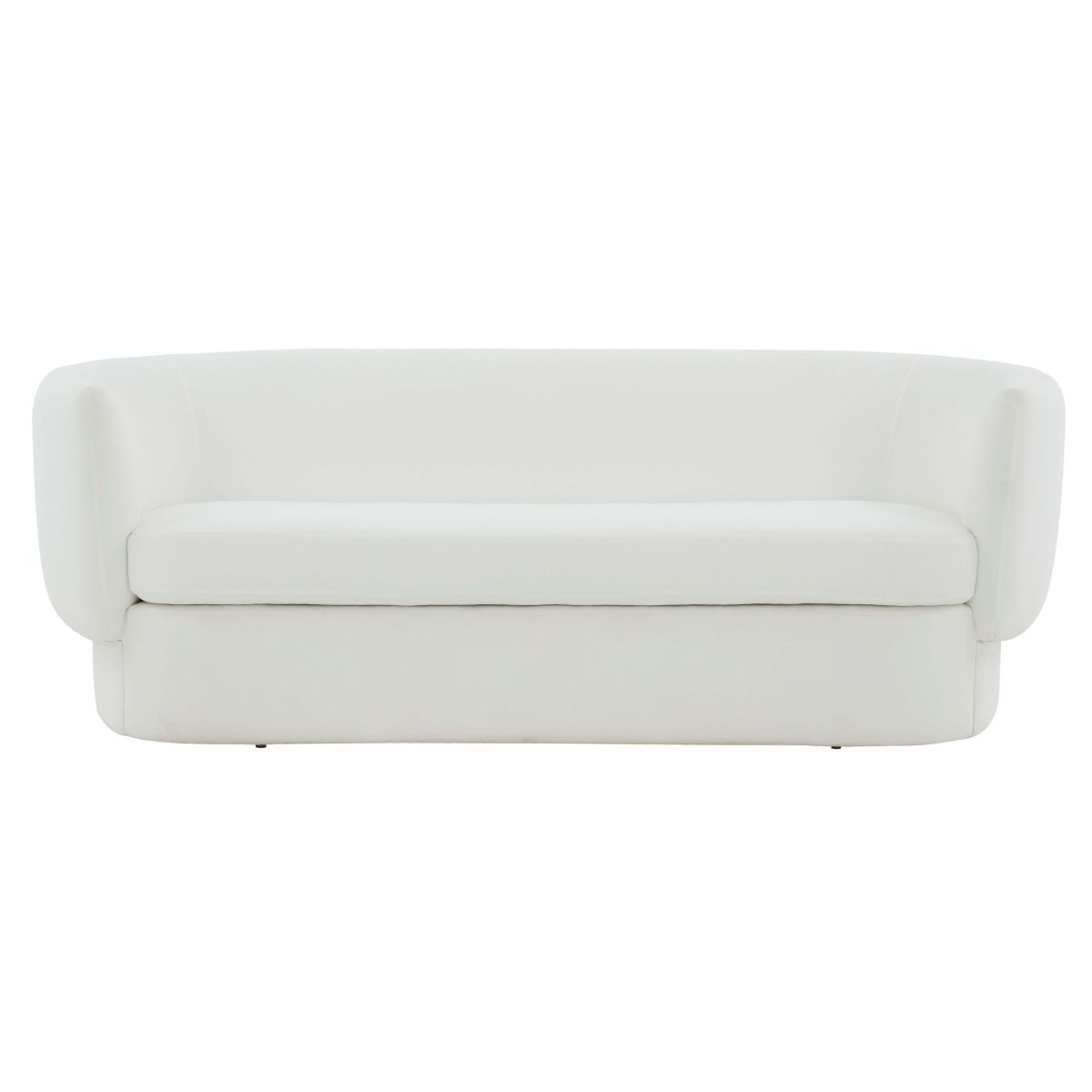 Safavieh Couture Mariano Curved Sofa - White