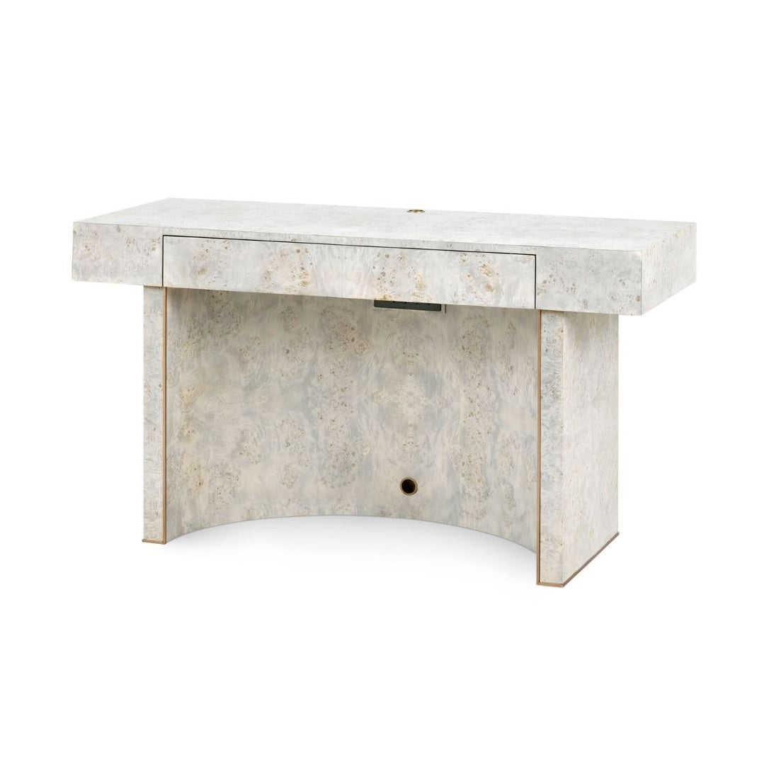 Sloane Desk, Light Gray Burl | Villa & House - SLO-350-46