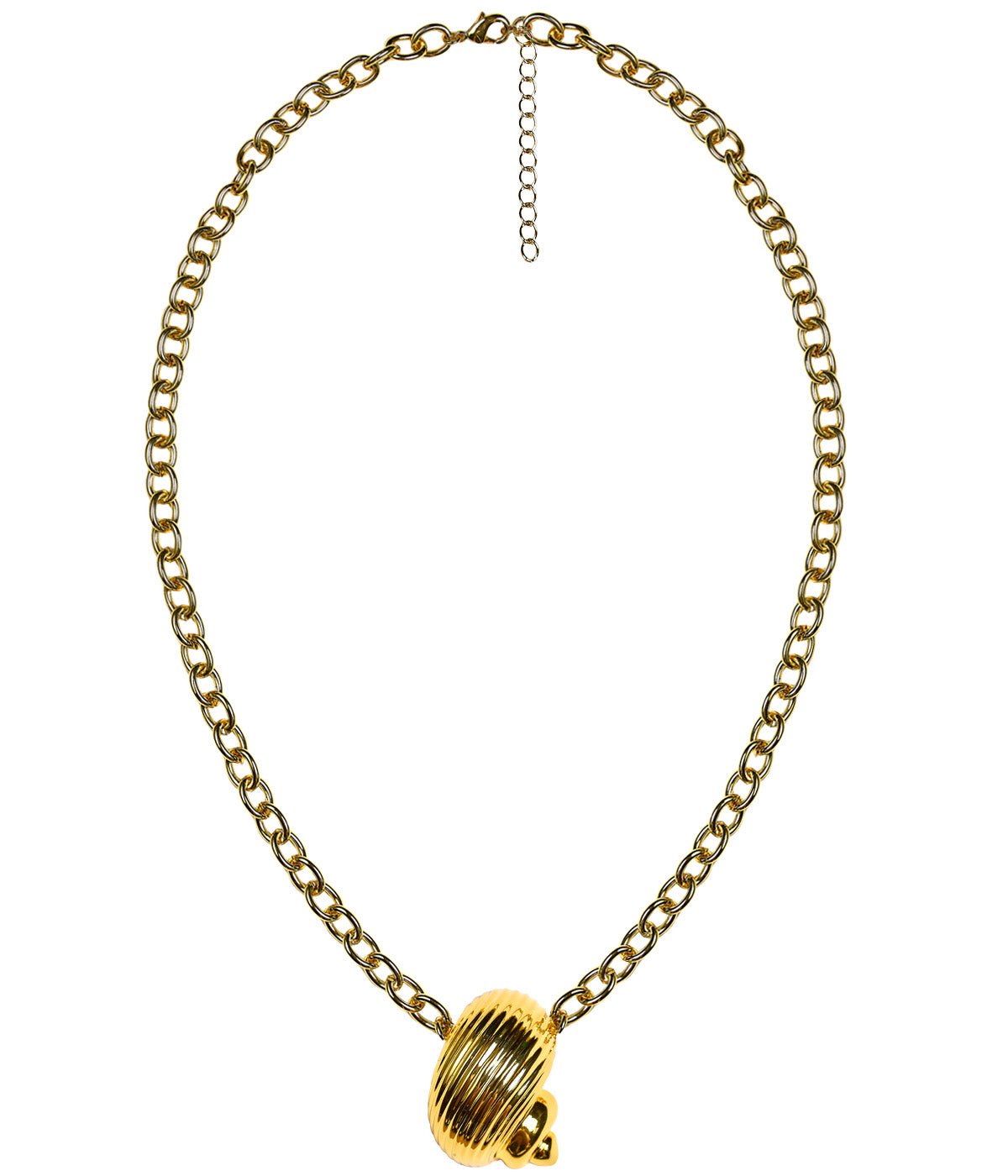 Soleil - Gold Conch Charm Necklace - 18k Gold Plated
