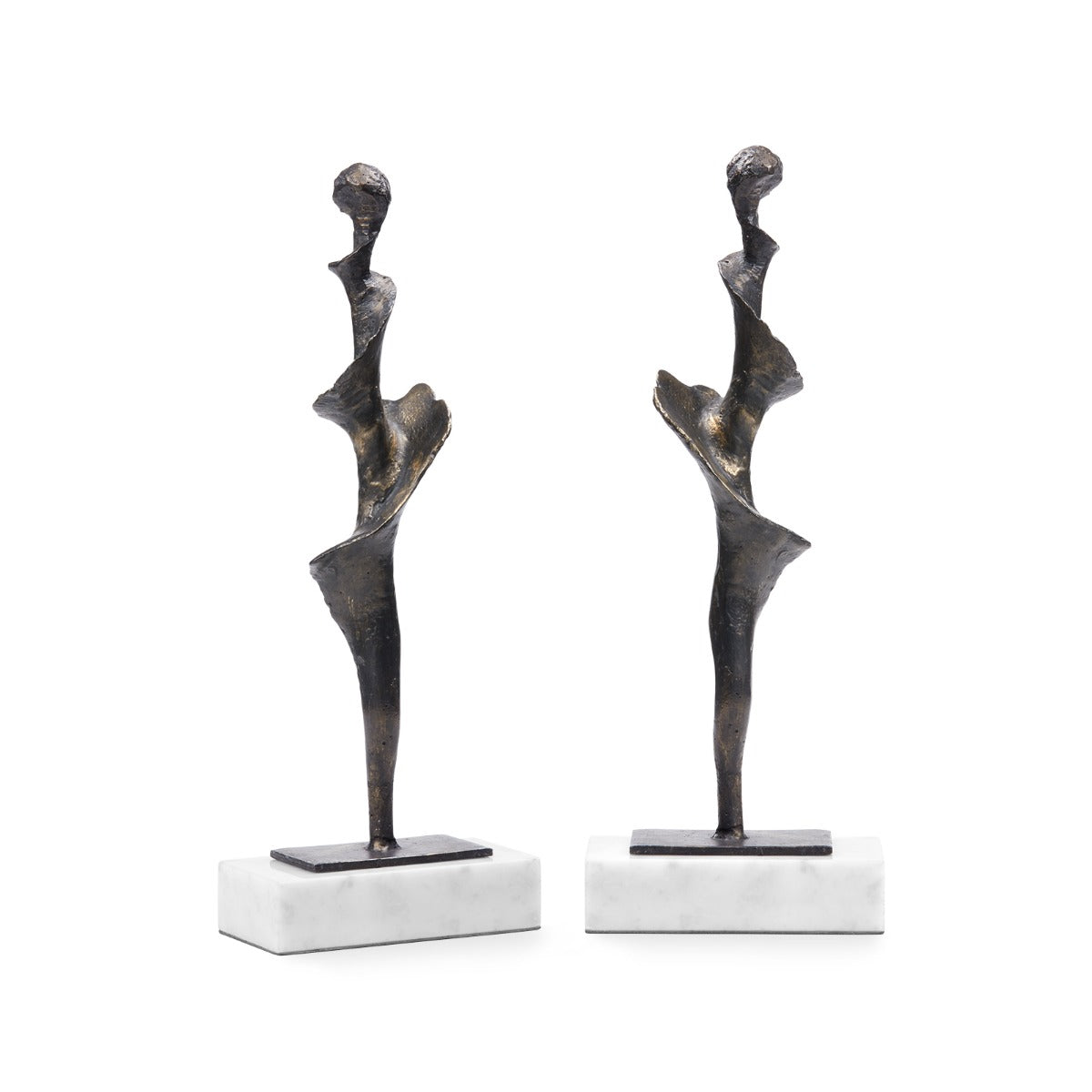 Spiral Large Statue Set of 2 | Villa & House  - SPR-710-804