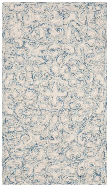 Trace 103 Rug | Safavieh - TRC103 - Blue / Ivory