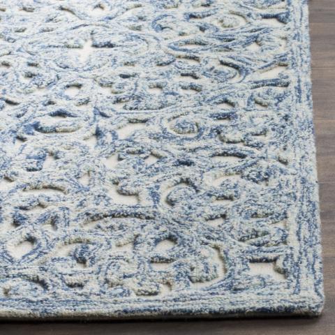 Trace 103 Rug | Safavieh - TRC103 - Blue / Ivory