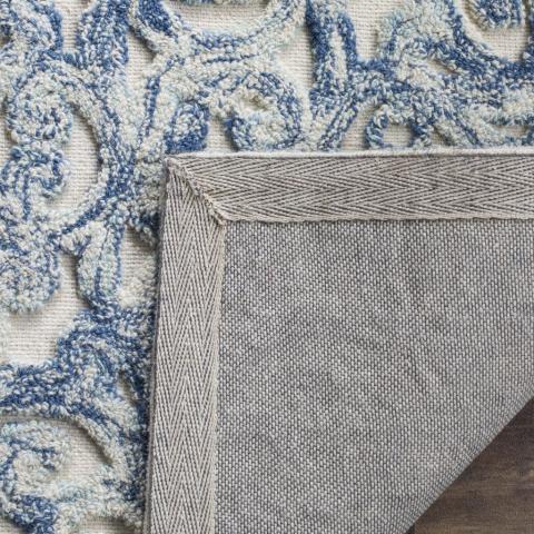 Trace 103 Rug | Safavieh - TRC103 - Blue / Ivory