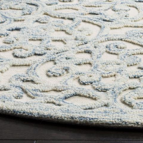 Trace 103 Rug | Safavieh - TRC103 - Blue / Ivory