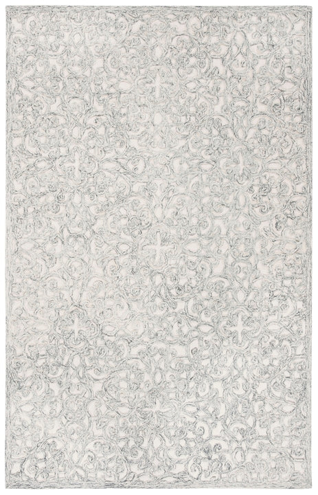 Trace 103 Rug | Safavieh - TRC103 - Charcoal / Ivory