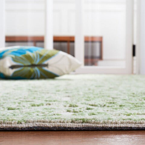 Trace 103 Rug | Safavieh - TRC103 - Ivory / Green