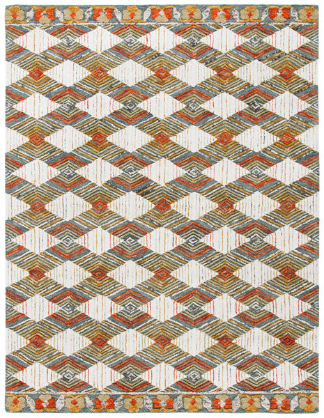 Trace 522 Rug | Safavieh - TRC522 - Blue / Ivory