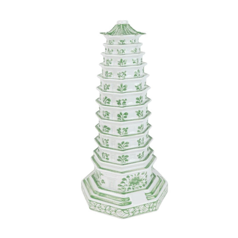 Mid-Size Floral Leaf Pagoda