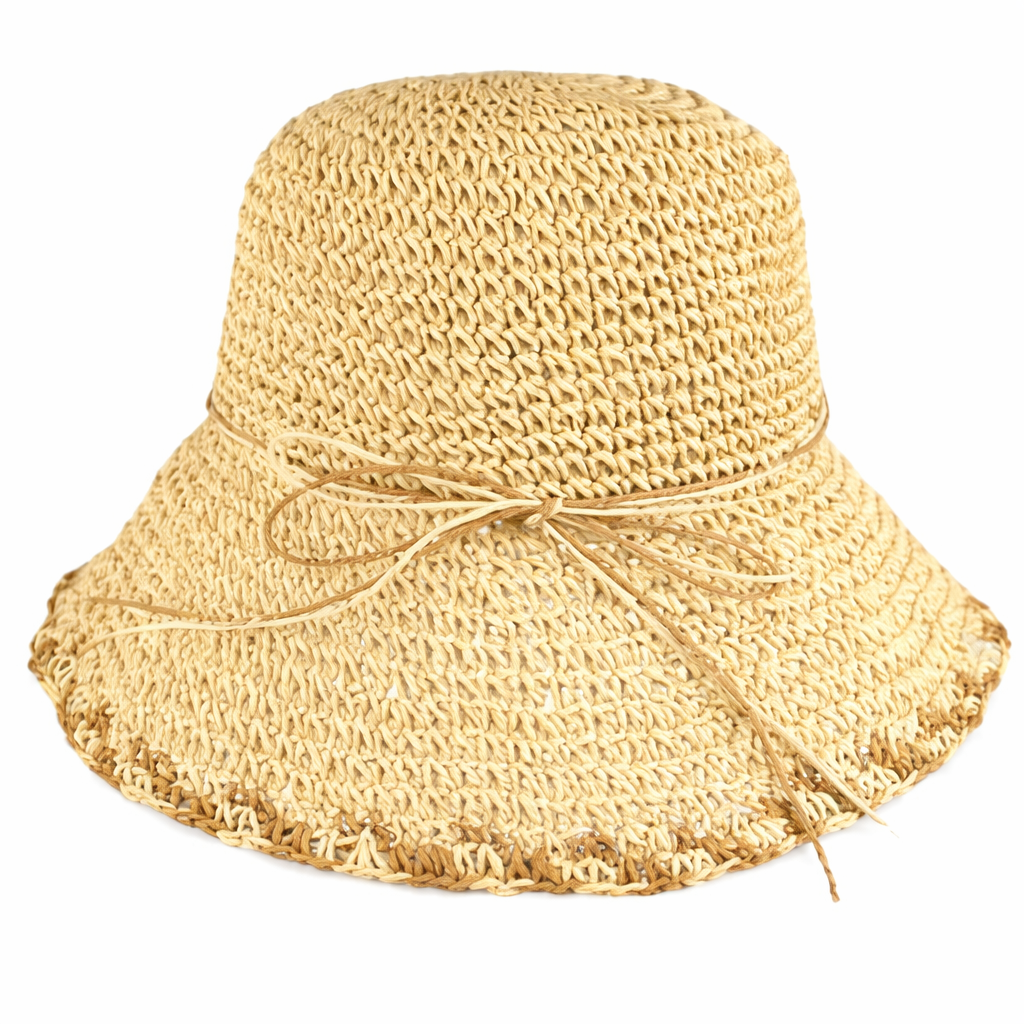 Raffia Bucket Hat