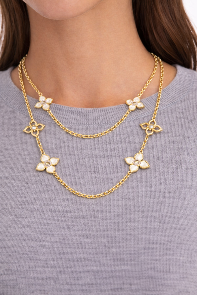 The Gold Clover Necklace