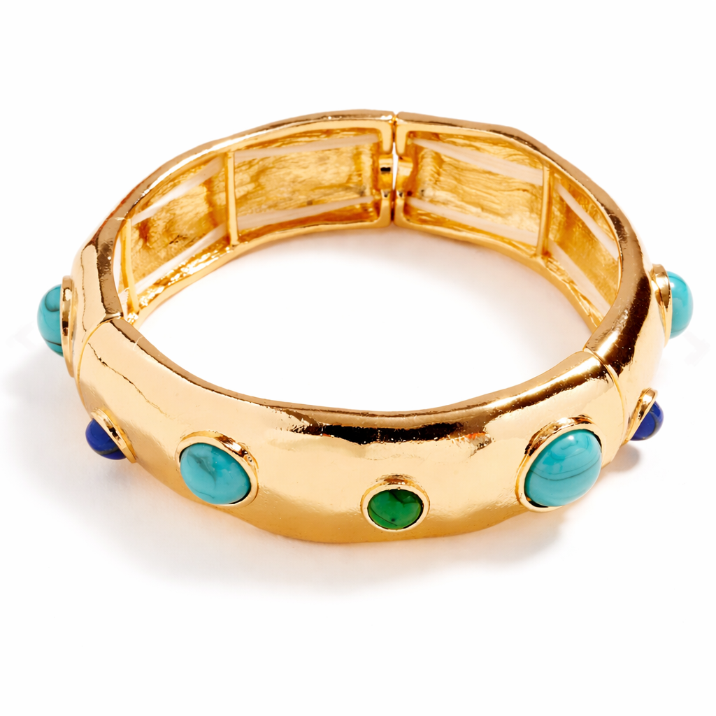 Cabochon Oval Stone Bracelet