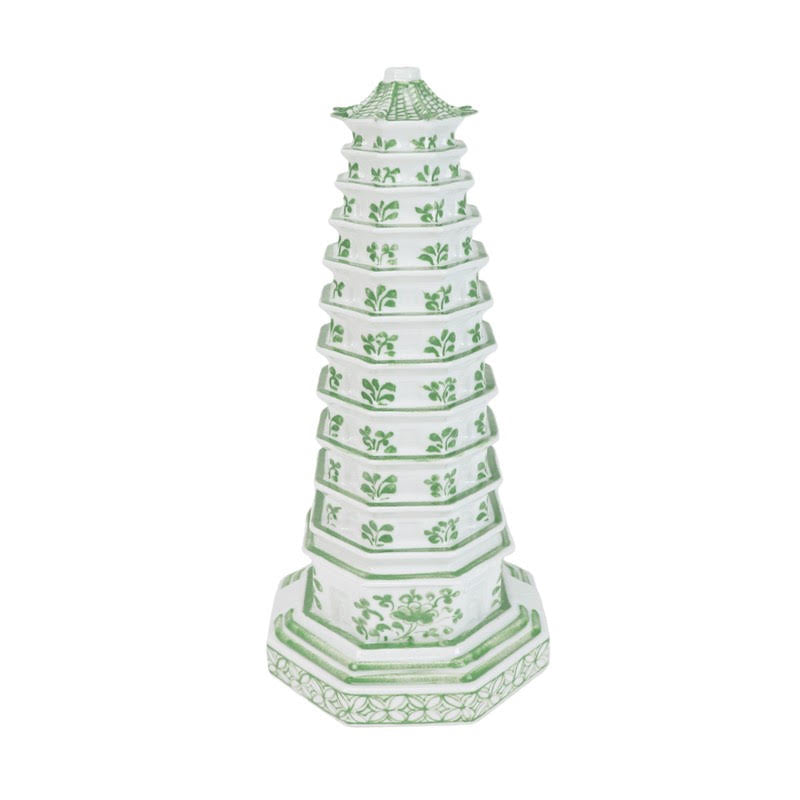 Mid-Size Floral Leaf Pagoda