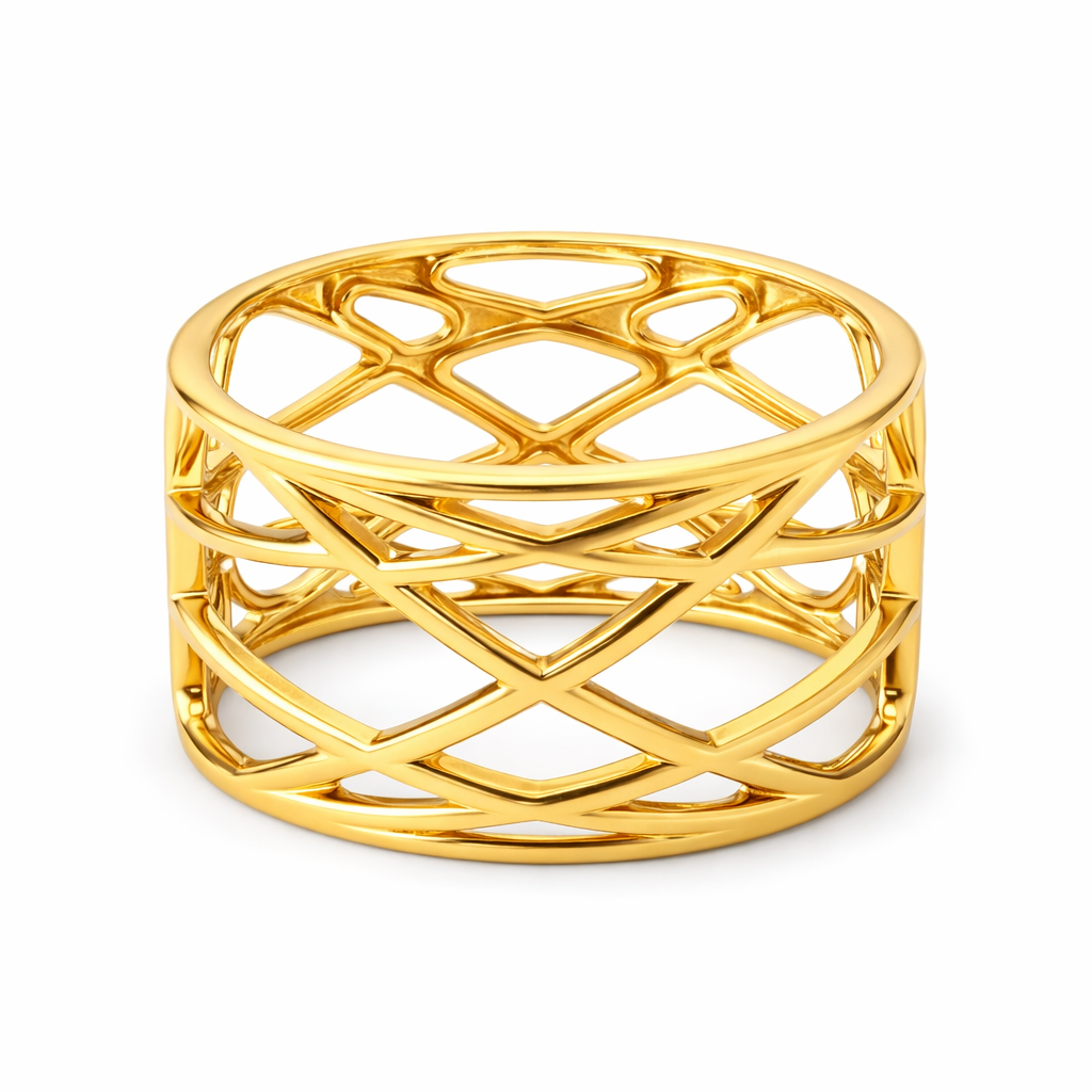 The Gold Woven Cuff